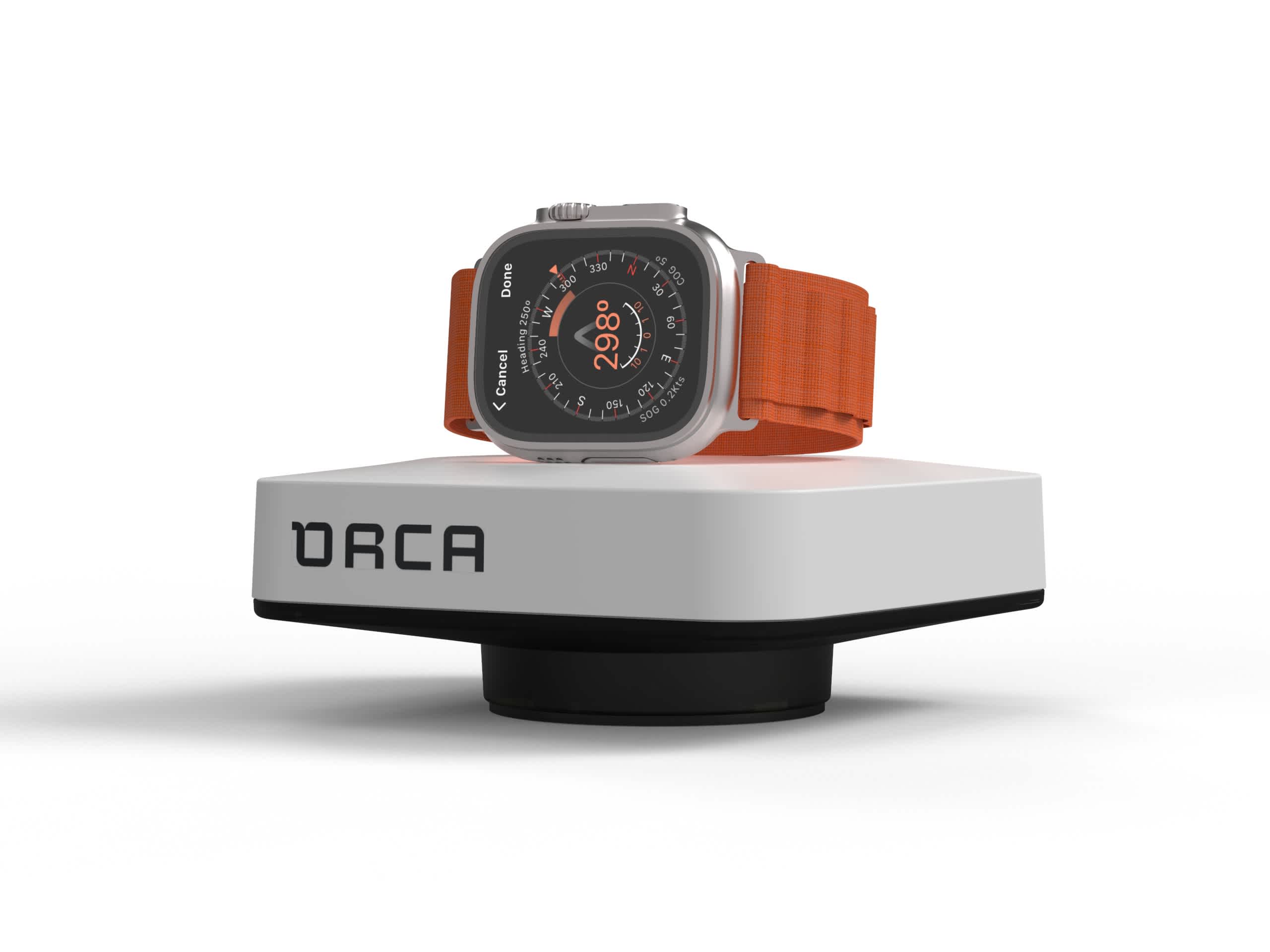 Orca Core creates a wireless bridge between your boat's autopilot and your Apple Watch.