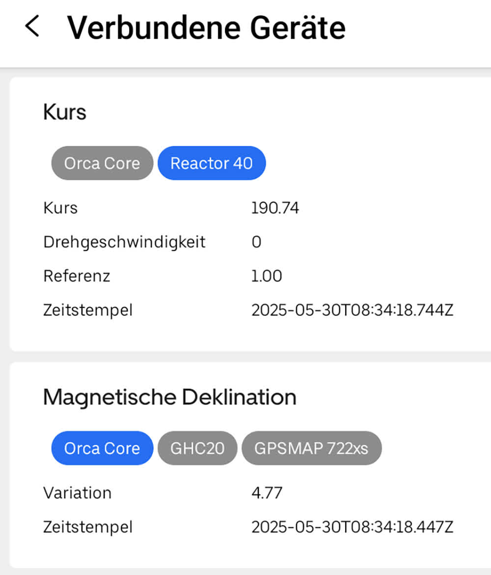 You can configure which data source should take priority (highlighted in blue). ©Sönke Roever