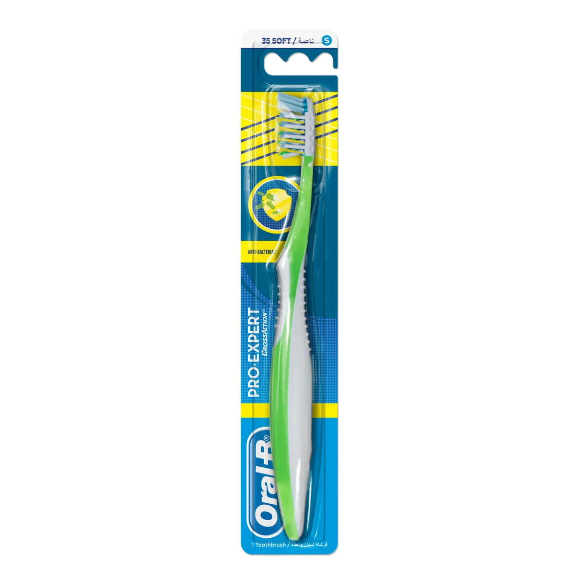 Oral-B Pro-Expert Antibacterial Manual Toothbrush 