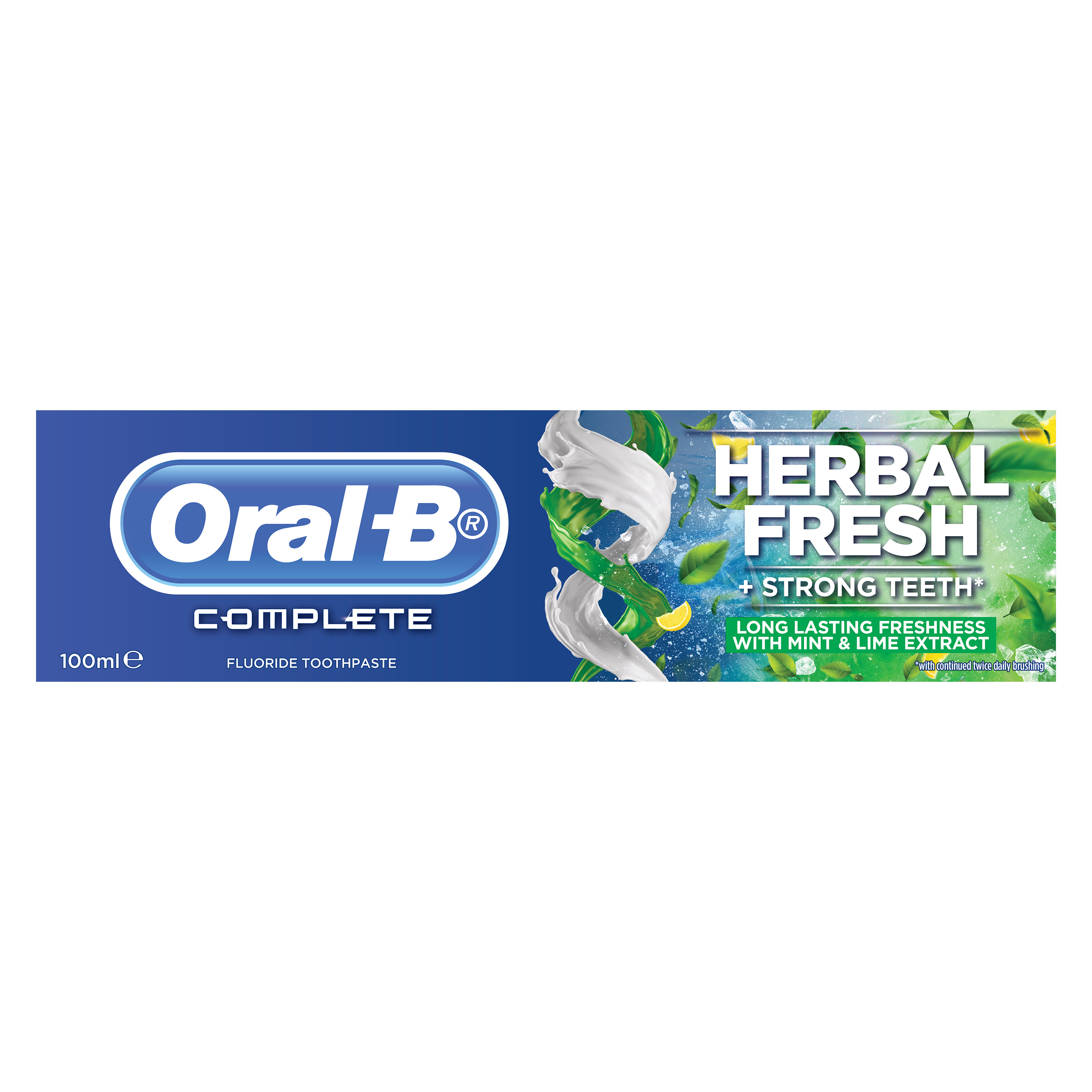 Oral-B Complete Herbal Fresh & Strong Teeth Toothpaste | Oral-B
