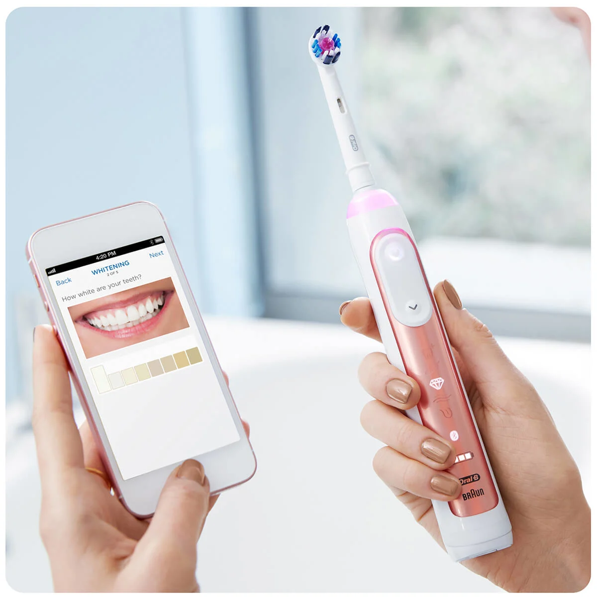 Smart Limited Electric Toothbrush Rose Gold