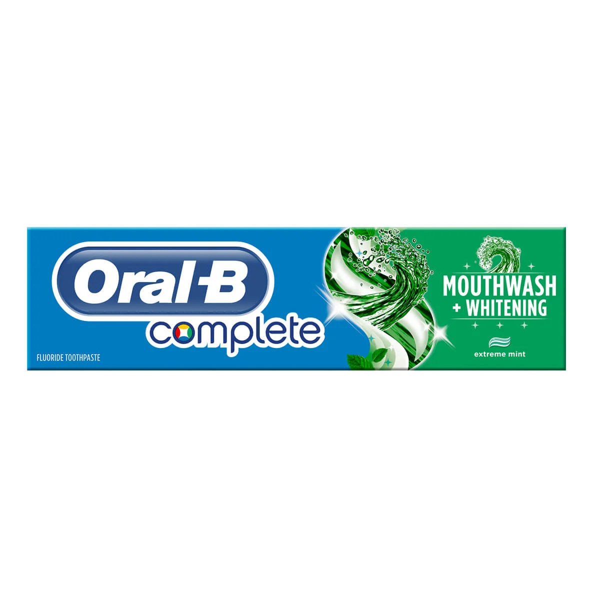 Oral-B Complete Mouthwash + Whitening Toothpaste 