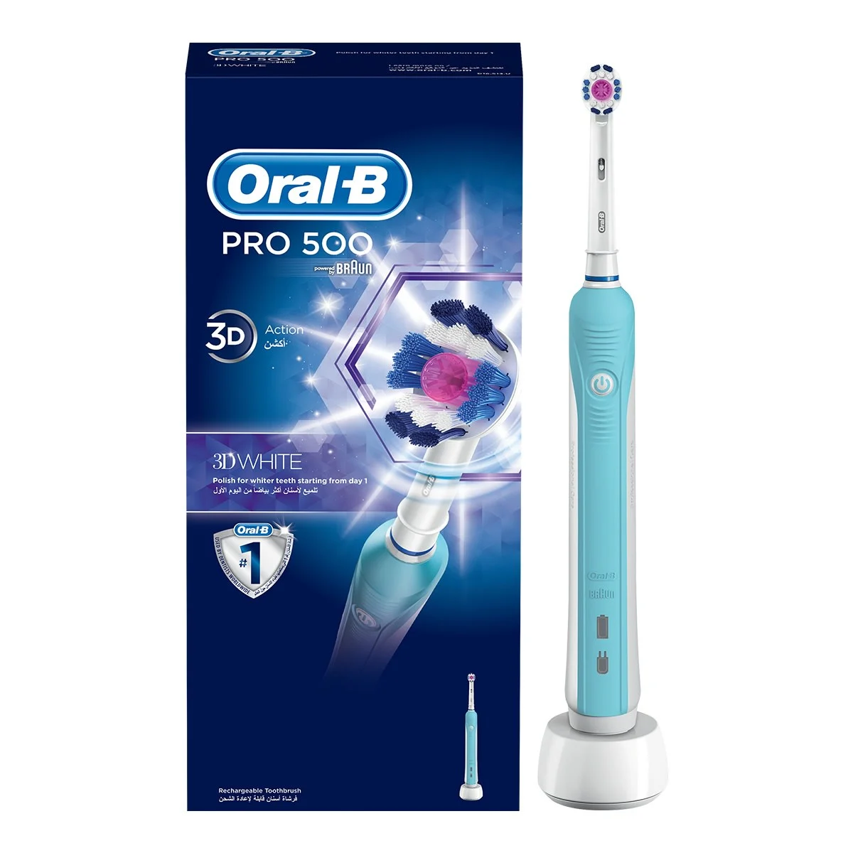 Oral-B Pro 500 3D White electric toothbrush undefined
