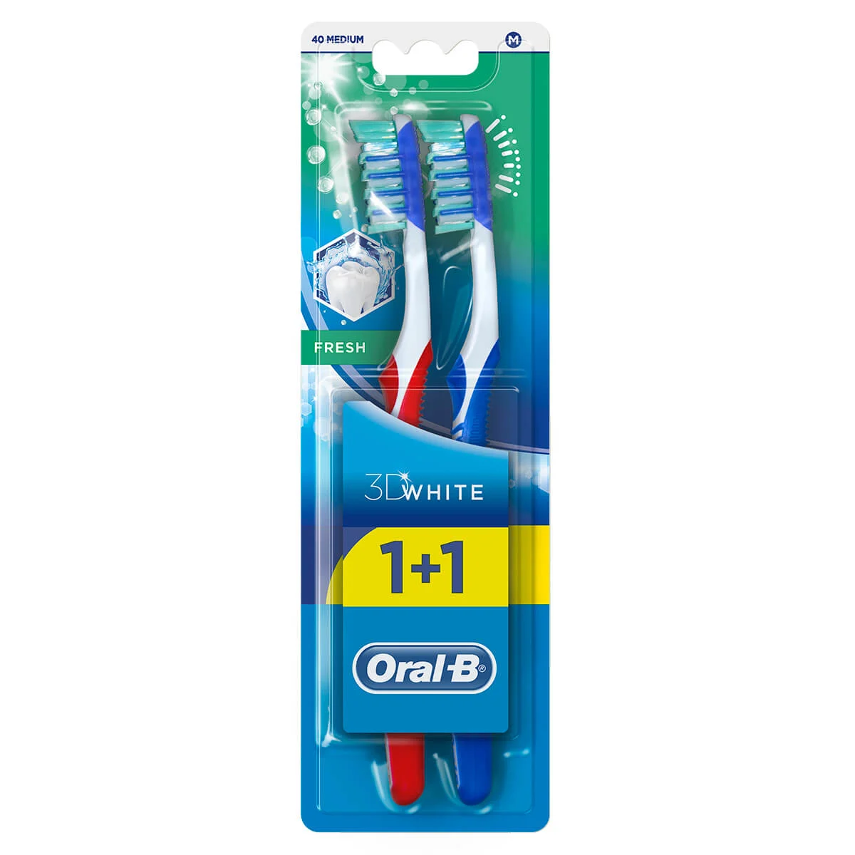 Oral-B 3D White Fresh Manual Toothbrush 