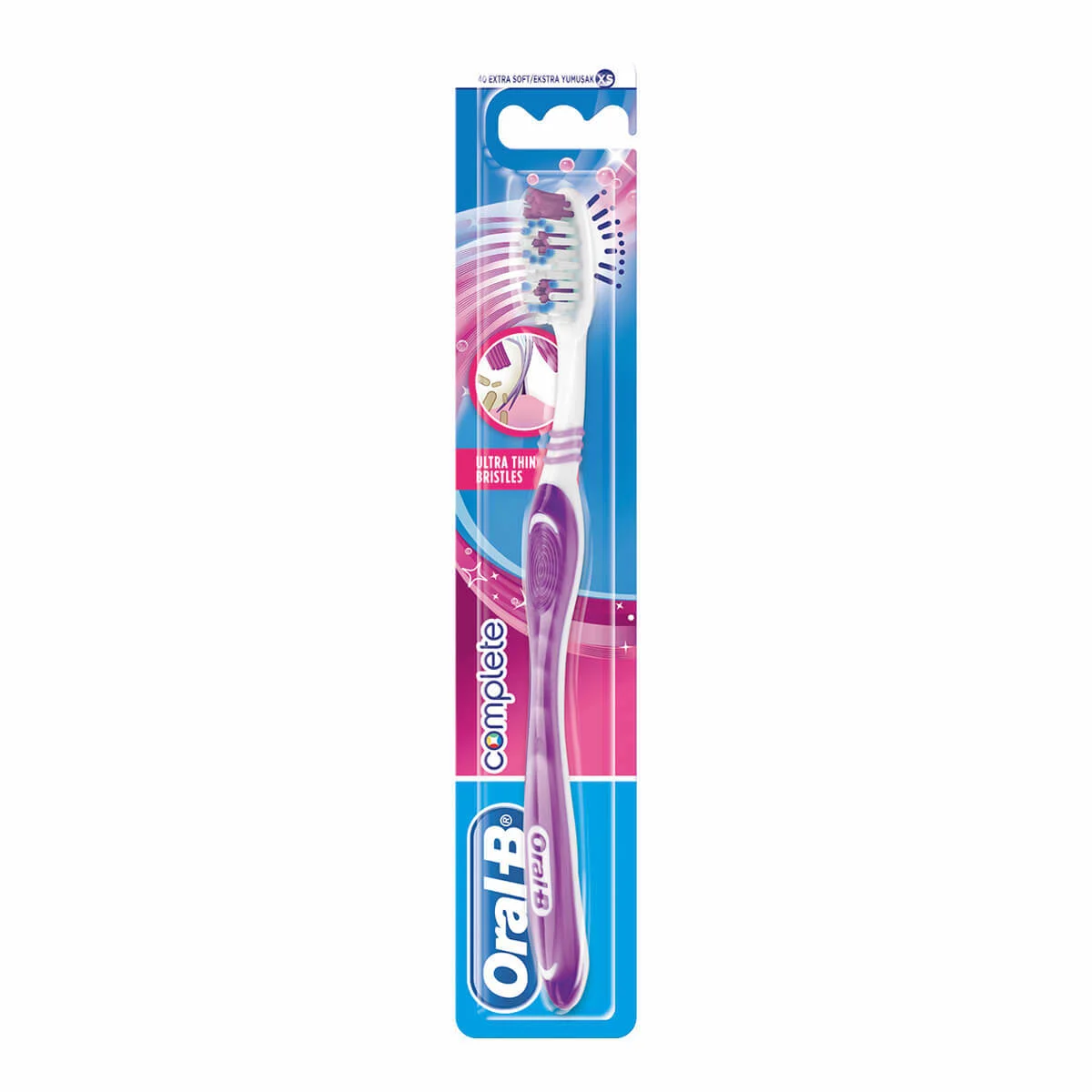 Oral-B Complete Ultra Thin Bristles Manual Toothbrush 
