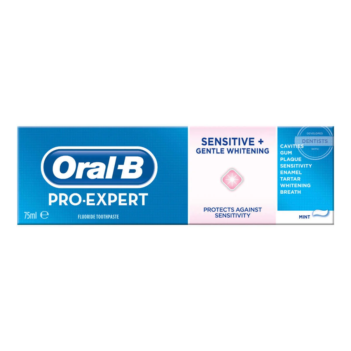 Oral-B Pro-Expert Sensitive + Gentle Whitening Toothpaste 