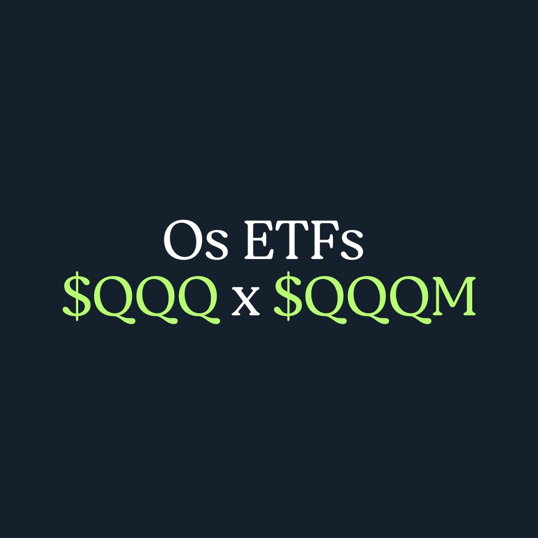 QQQ X QQQM: Conheça A Diferença Entre ETFs Do Nasdaq 100 | Vest