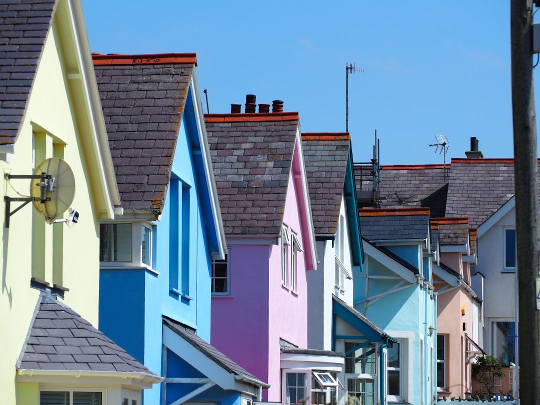 colourful houses