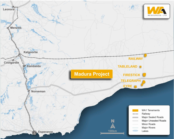 Map of Madura project