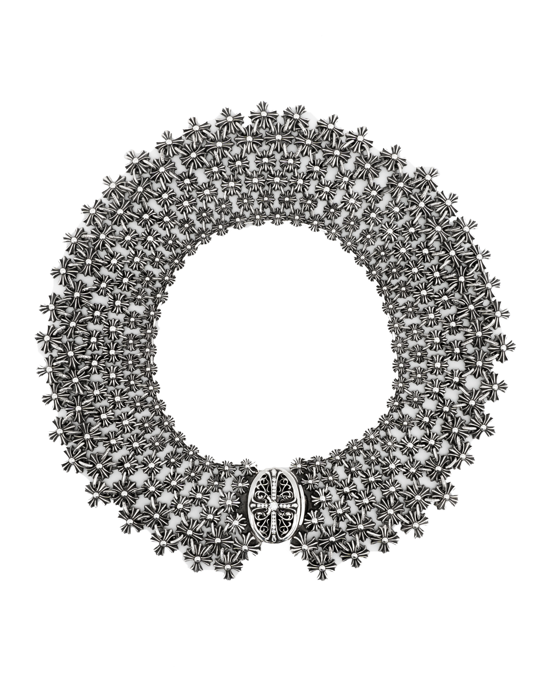 クロムハーツ Classic Oval Pendant Top w/t Pave Diamond クロムハーツ Classic Oval Pendant Top w/t Pave Diamond