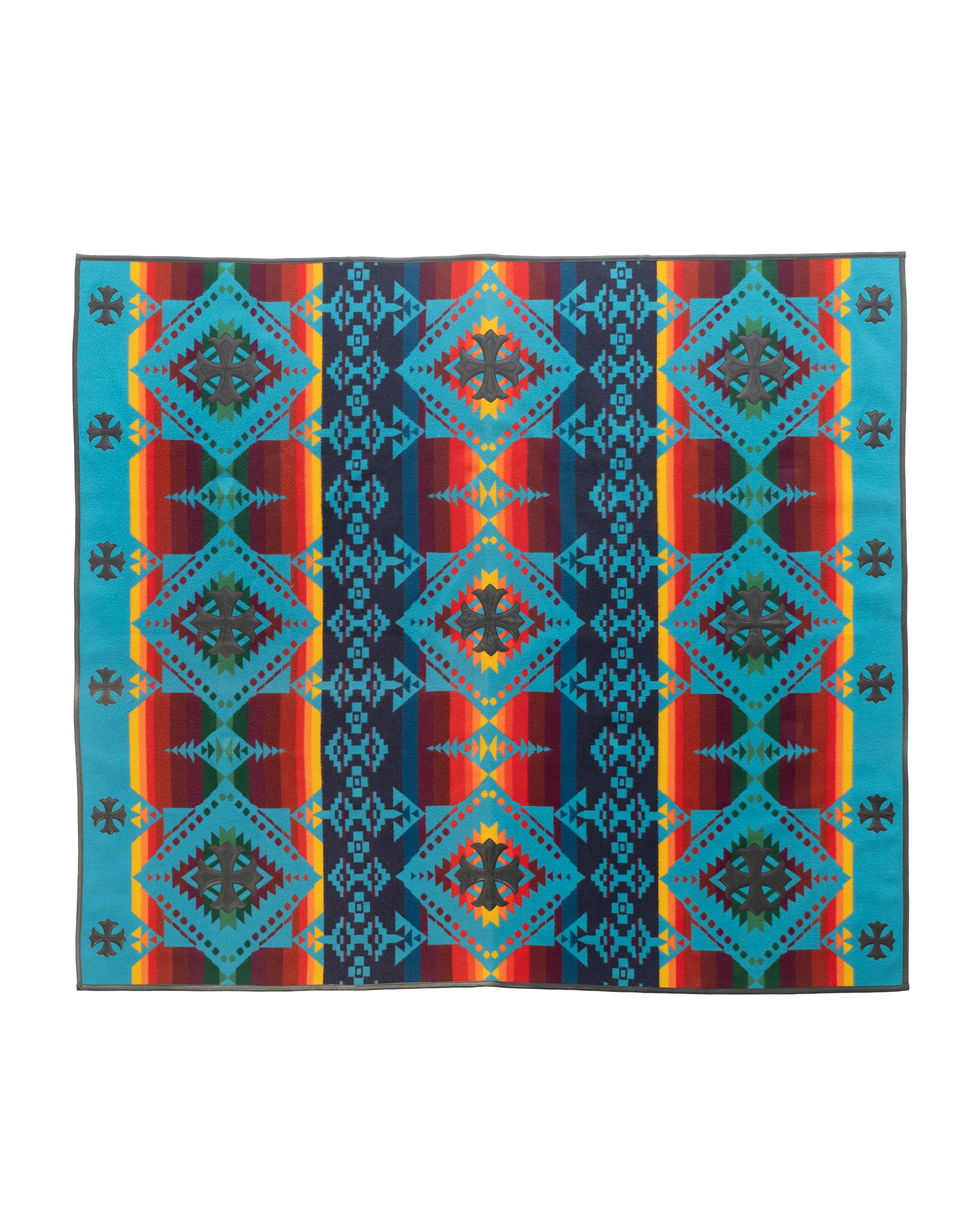 Pendleton Plus Patch Jacquard Rug | Chrome Hearts: Curated by