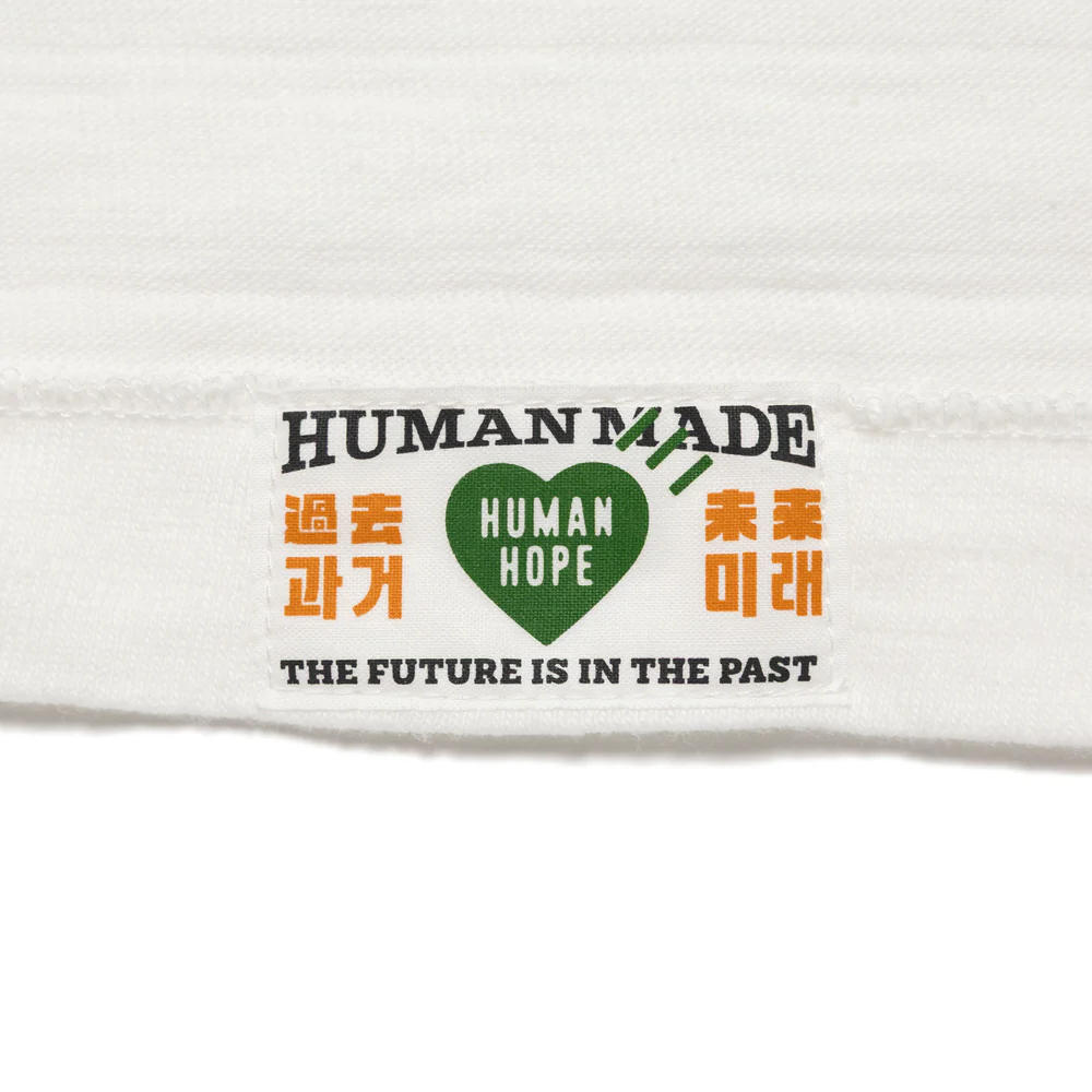 HUMAN HOPE GRAPHIC T-SHIRT 白　ホワイト HUMAN HOPE Signed White Graphic T-Shirt (L) | HUMAN HOPE: A