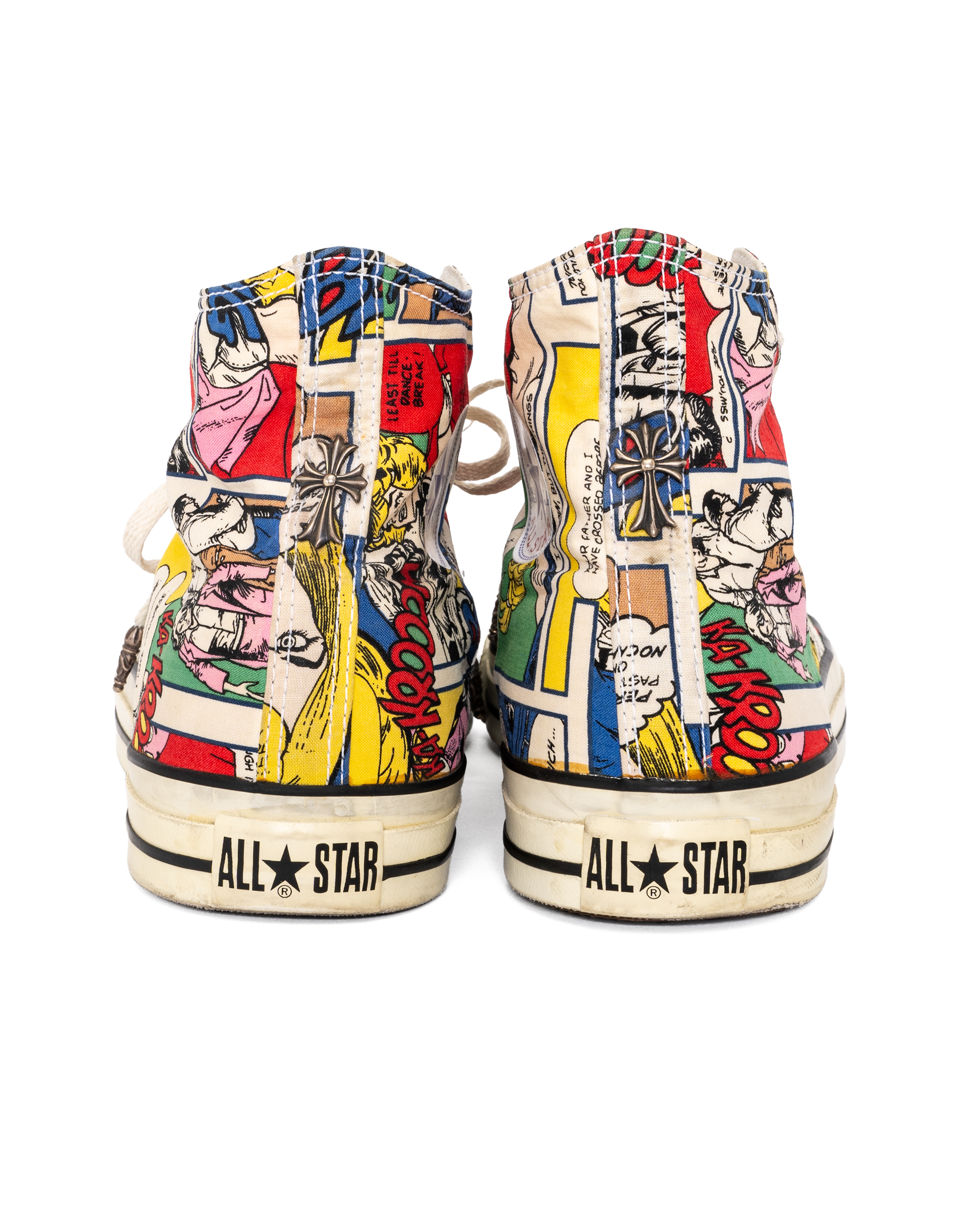 Converse Blue Star Patch All Star Hi Comic Sneaker | Chrome Hearts