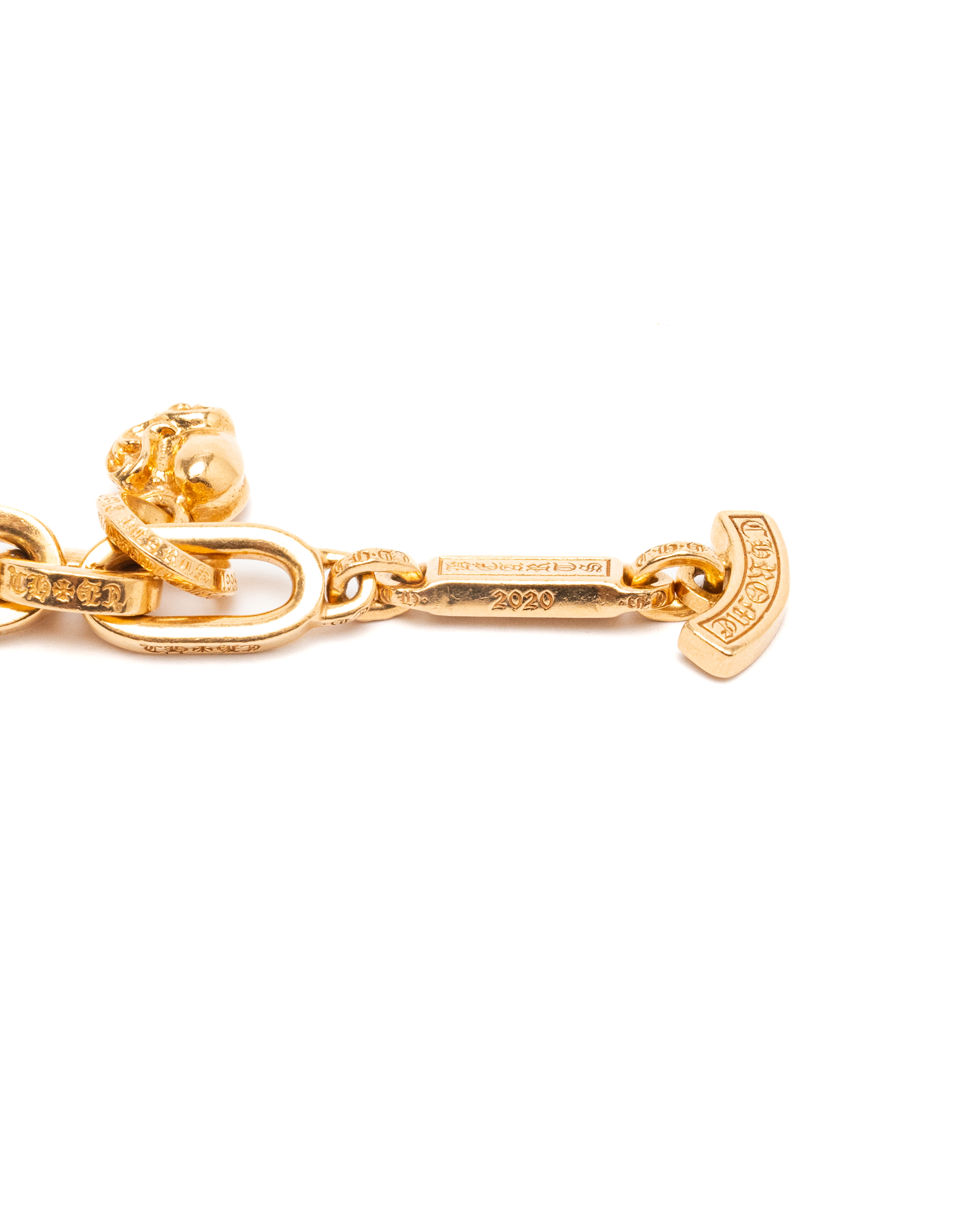 22k Yellow Gold Charm Bracelet | Chrome Hearts: Curated by