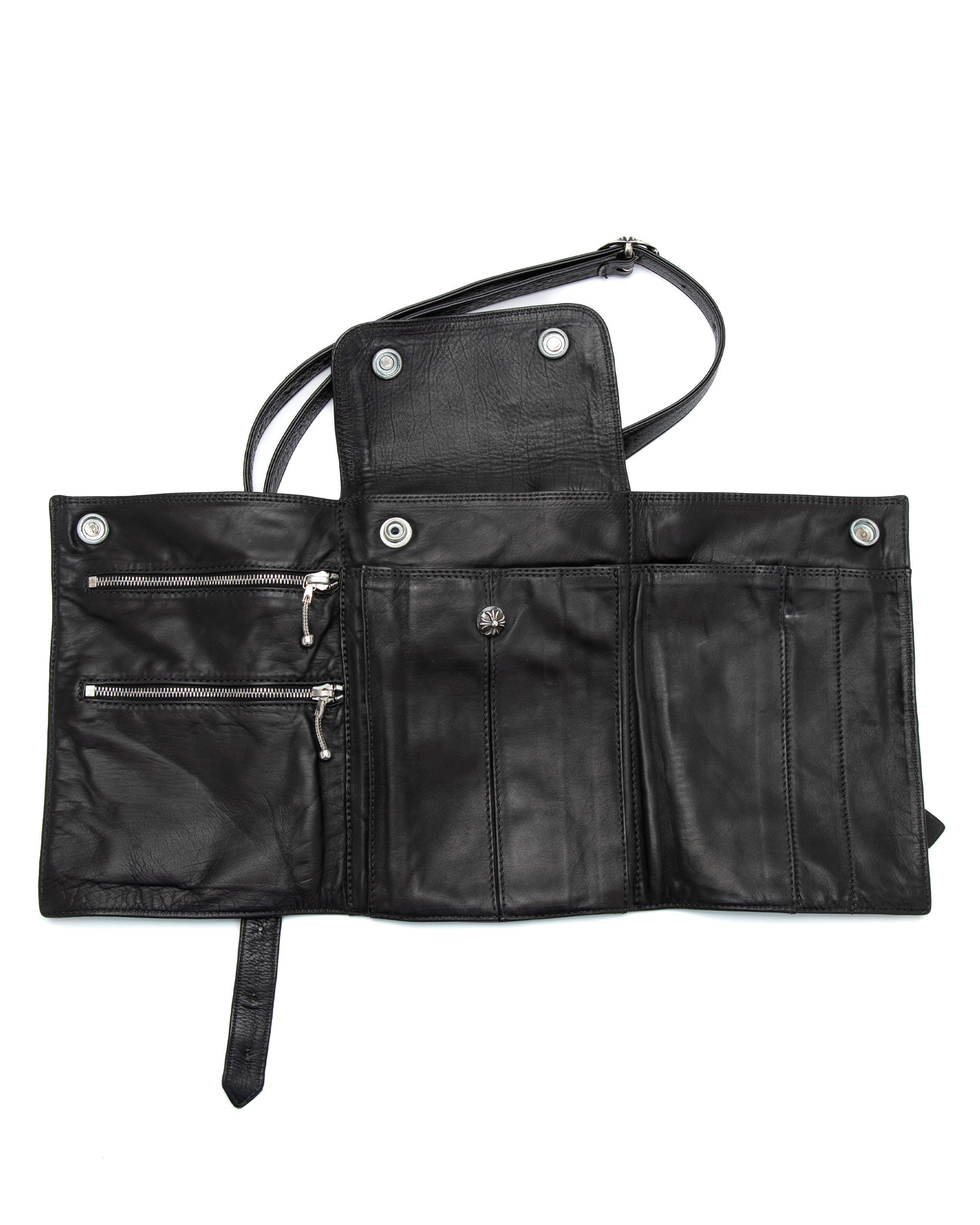 Black Leather Scissor Case | Chrome Hearts: Curated by Casanova