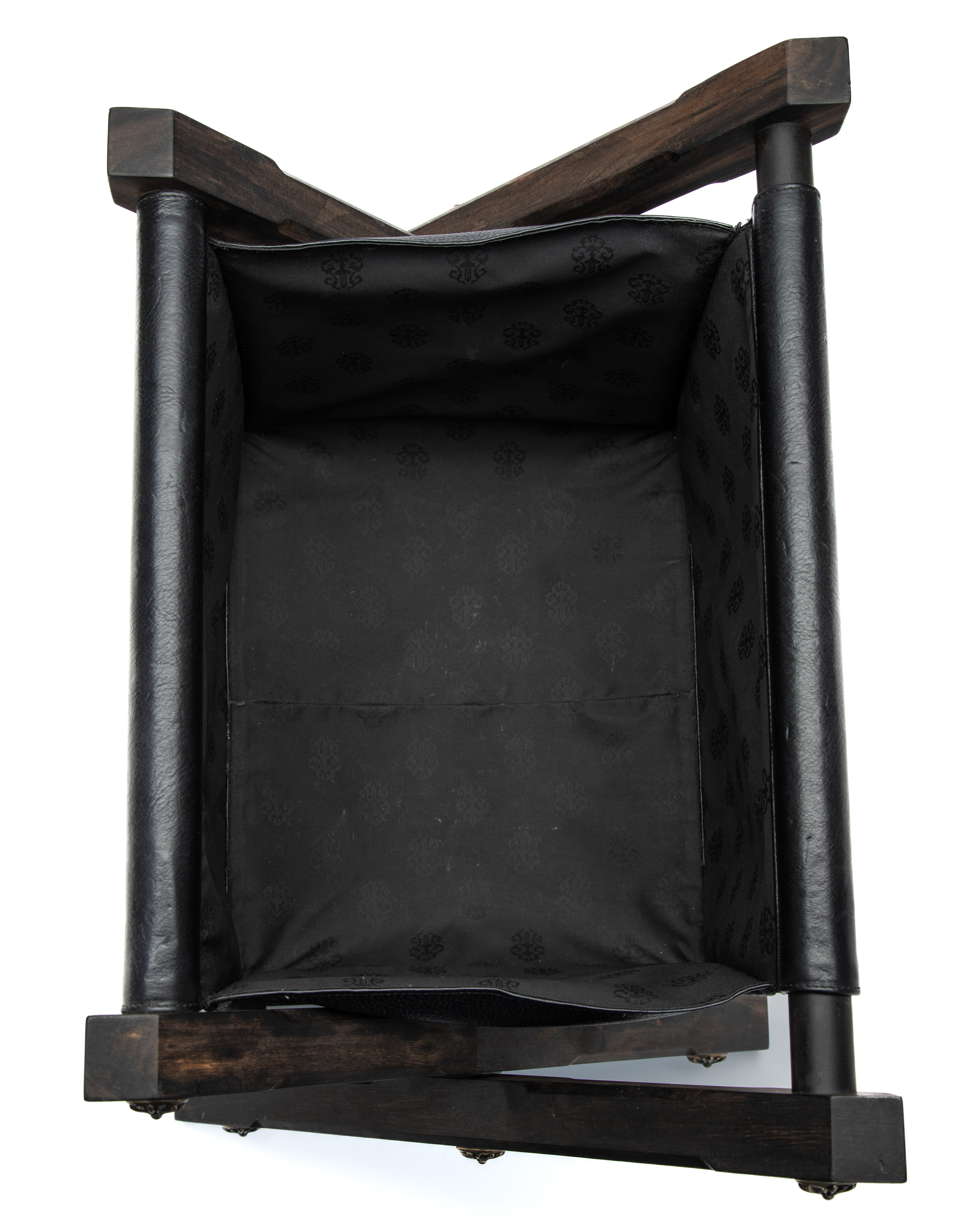 Multicolor Cemetery Cross Patch Ebony Wood & Leather Magazine