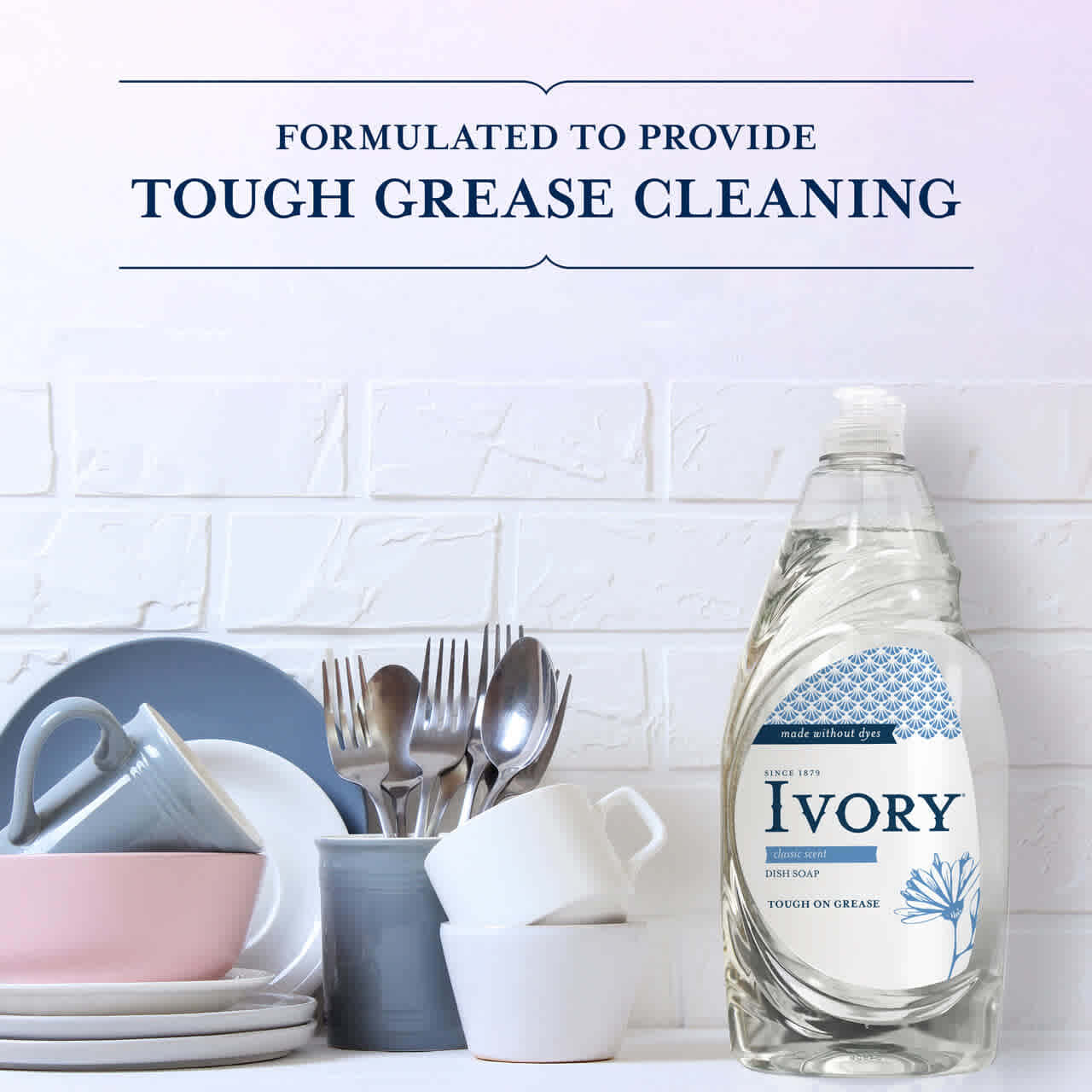 Ivory Ultra Concentrated Dishwashing Liquid Dish Soap, Classic Scent