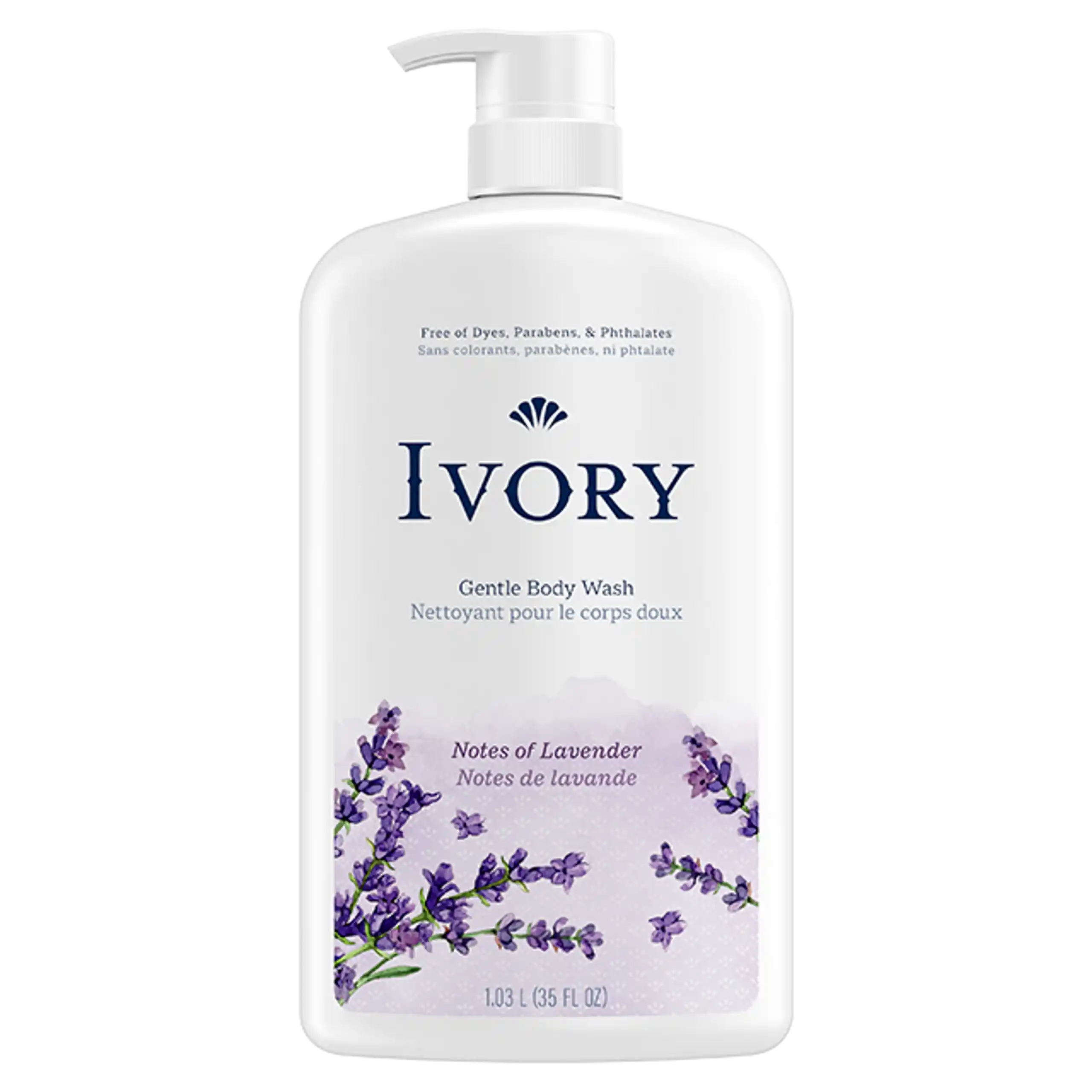 Ivory Body Wash, Lavender new