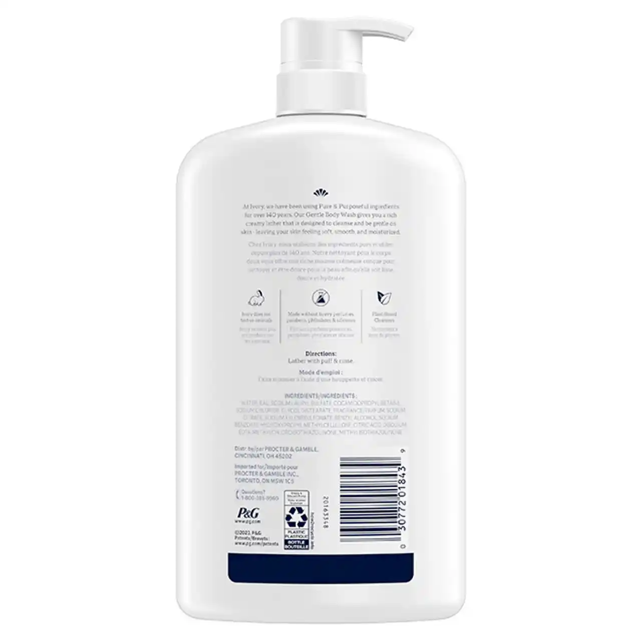 new Ivory Body Wash, Fragrance Free