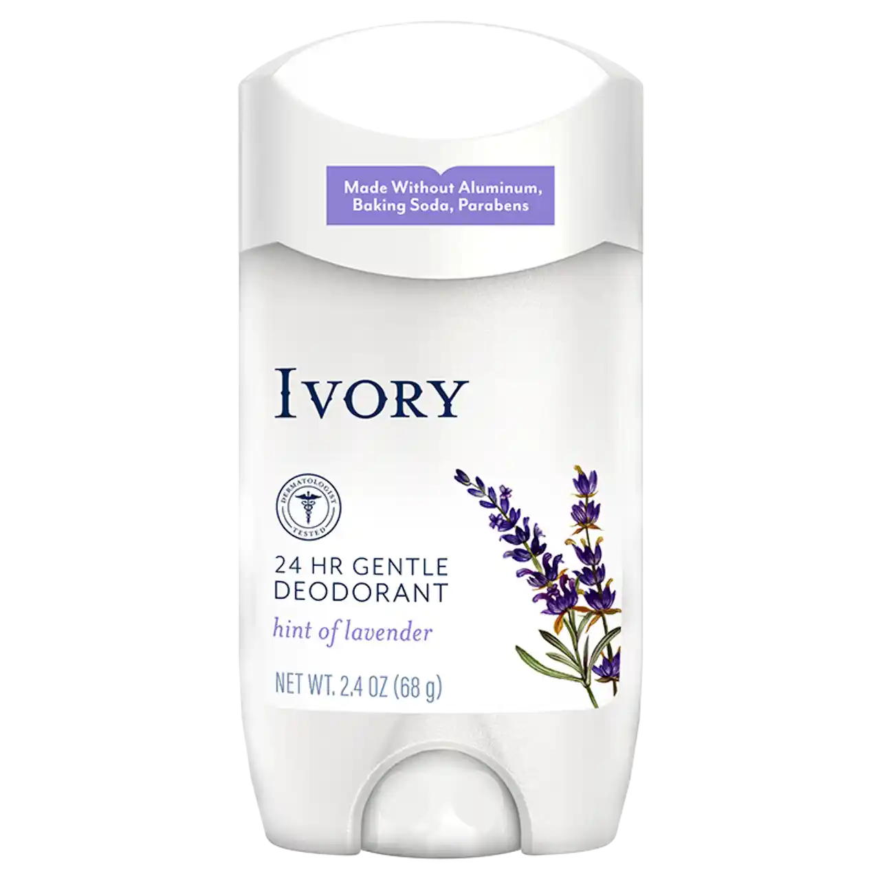 Ivory Gentle Deodorant, Hint of Lavender Scent