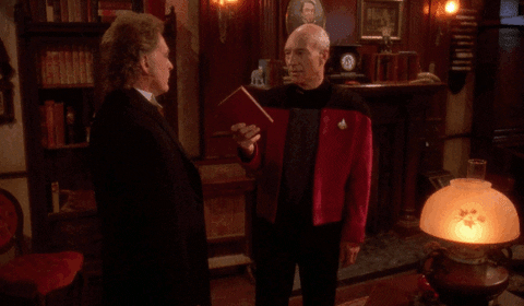 Captain Picard saying "This is too long. I decline to read it."