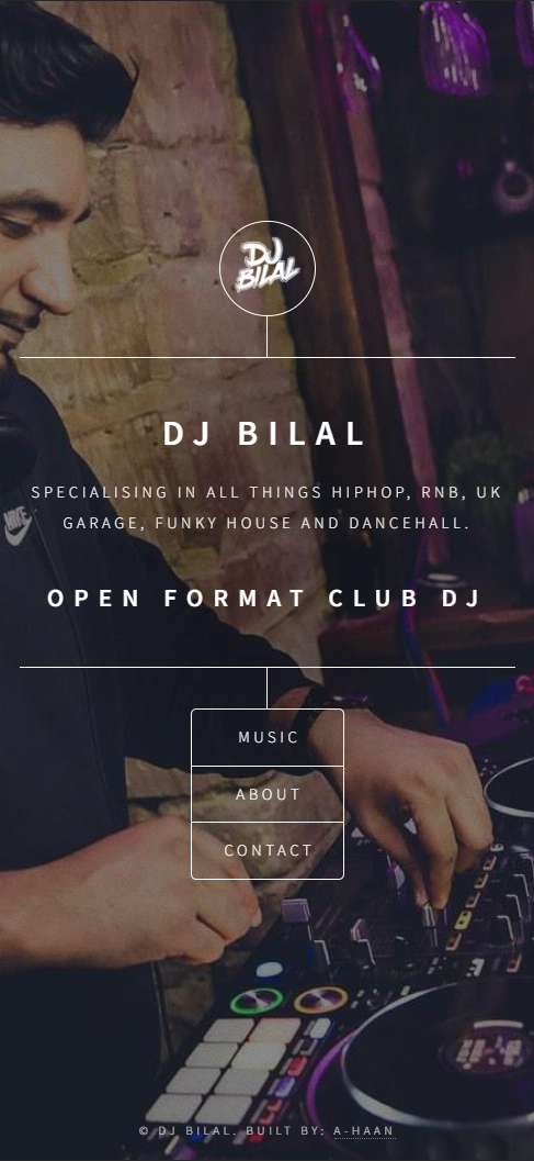 DJ Bilal - HipHop, RnB, Garage, UK Funky and Dancehall DJ in Bristol 