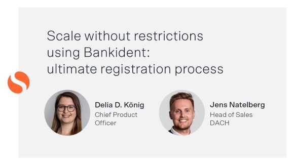 Scale without restrictions using Bankident: ultimate registration process
