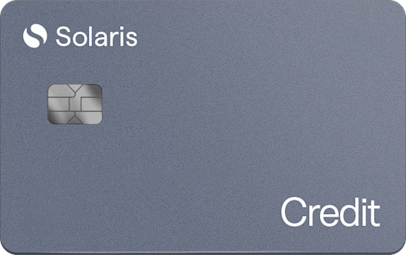 Mockup of Solaris Credit card