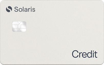 Mockup of Solaris Credit card