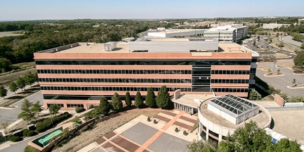 unicom technology park buildinig overhead photo