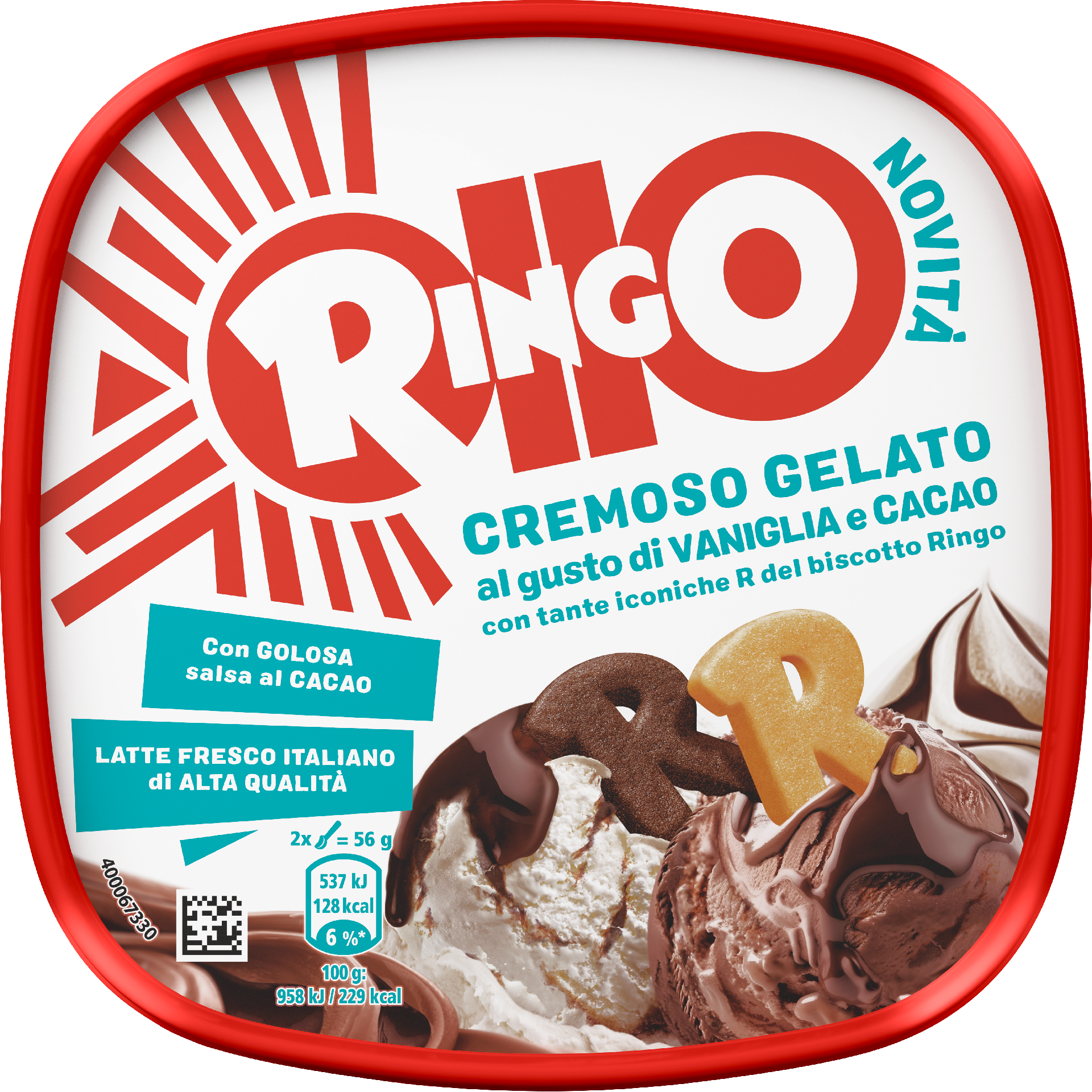 Ringo vaschetta gelato