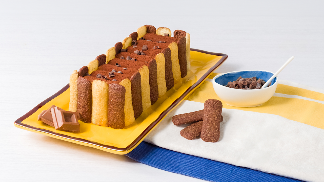 dolce con pavesini e yogurt