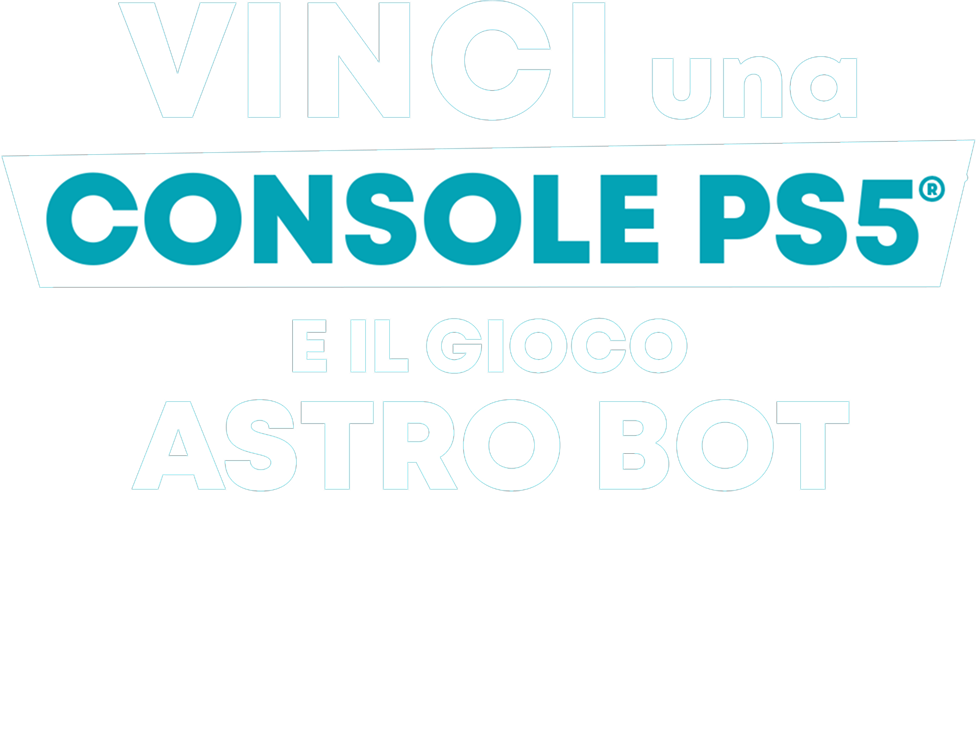 Vinci una console ps5 e il gioco astro bot