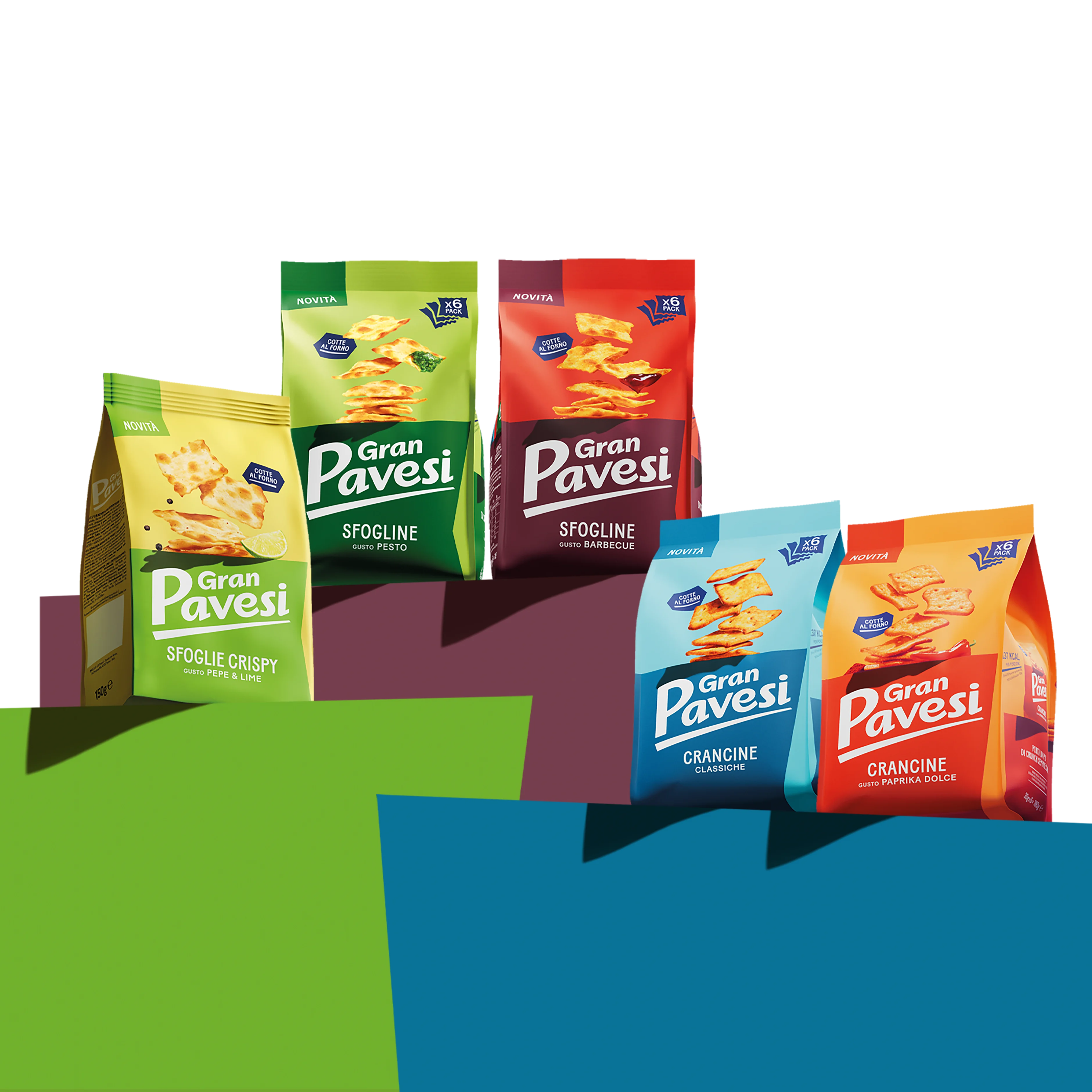 NUOVI SNACK.   NUOVI GUSTI.