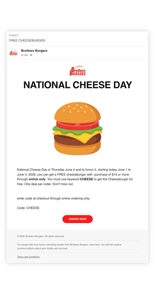 Mx - Commerce Platform - Brothers Burgers - Image 2
