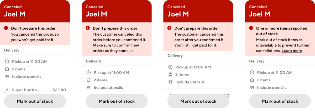 Mx - Tablet - Cancelation Reasons