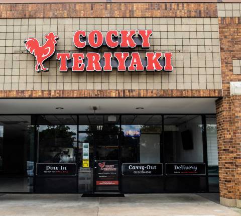 Cocky Teriyaki restaurant doordash self-delivery