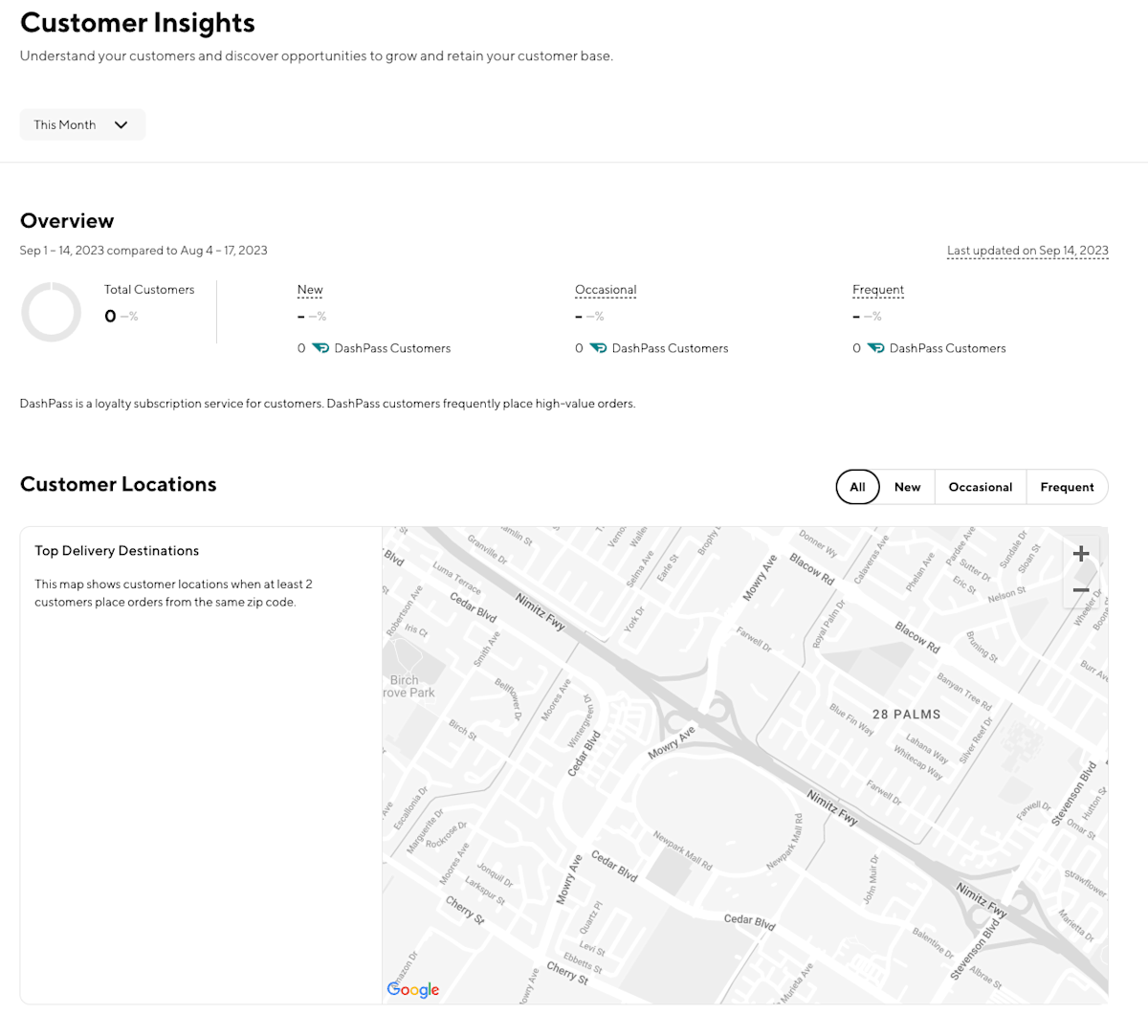 LC: Merchant portal map