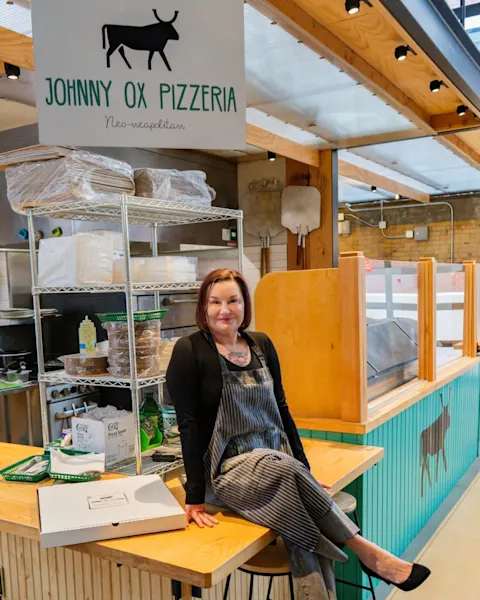 Johnny OX Pizzeria employee
