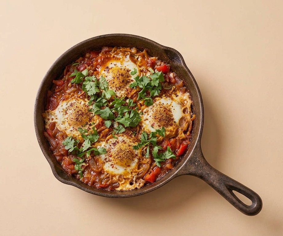 A plate of Shakshuka