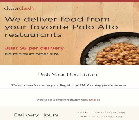 THIS IS NOT US! Now someone created a DoorDash restaurant using
