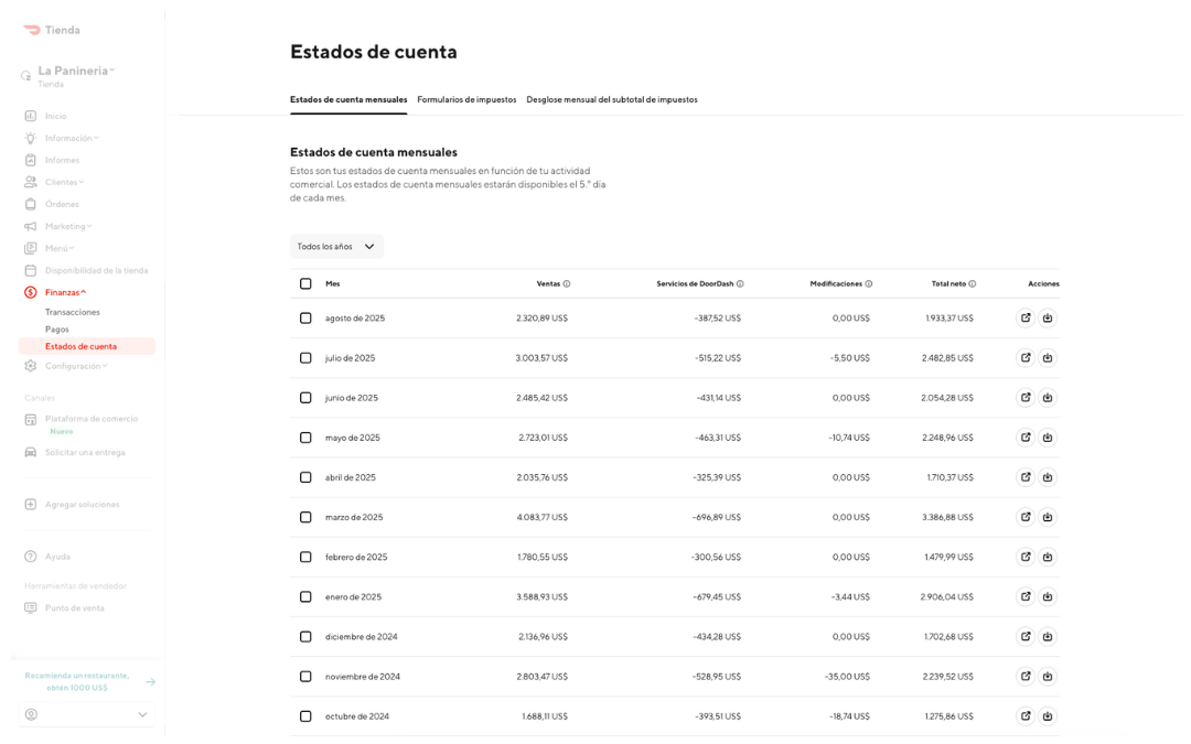 Mx - Payouts - Statements - ES-US