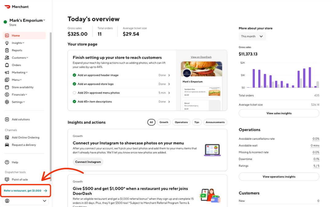 Merchant Referral 1