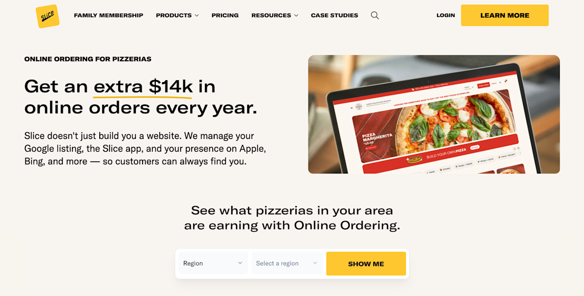 Slice Homepage