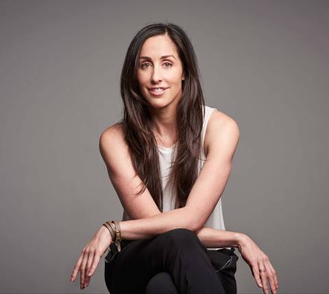 Catherine Reitman's official headshot for Grocery Go Massive campaign.