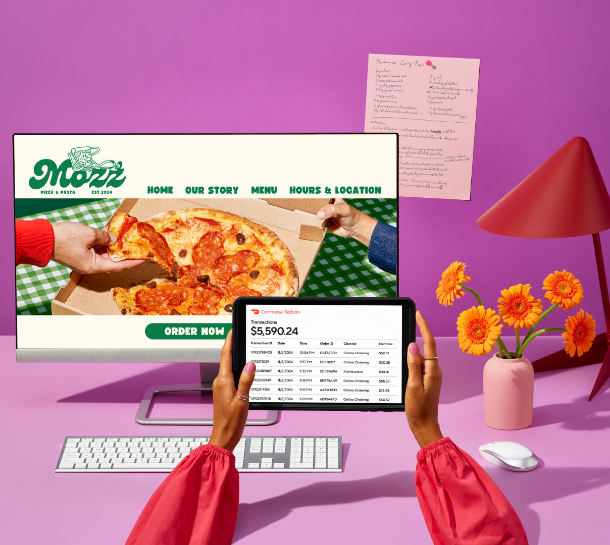 Mx Blog - Commerce Platform - Restaurant Website Designer