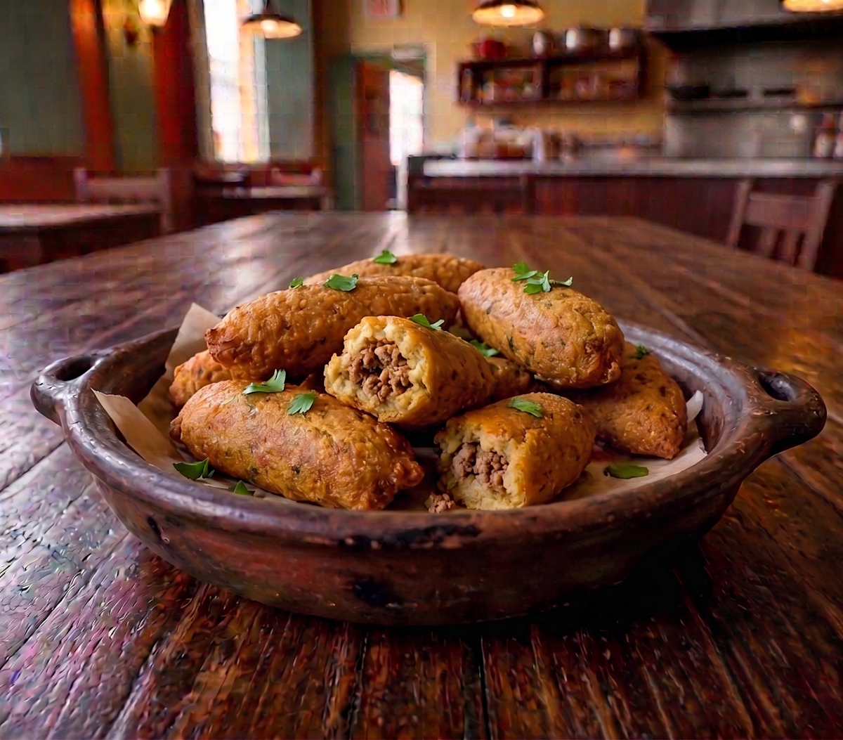 A plate of alcapurrias