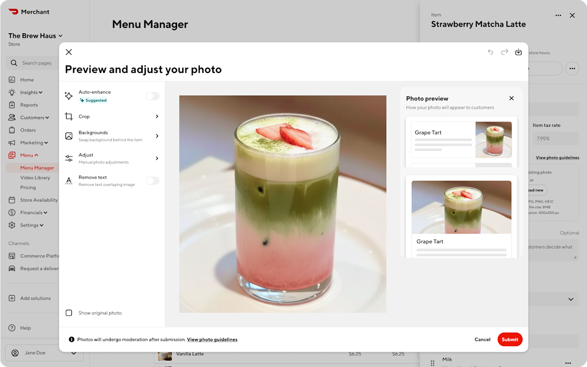 Mx - Portal - Menu Manager - Photo Editor
