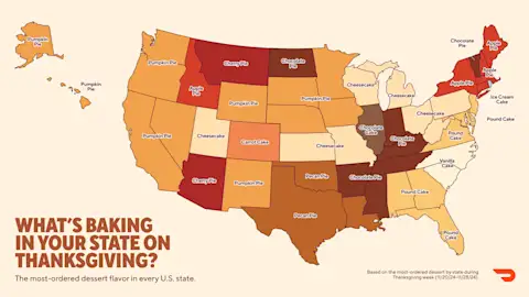 Thanksgiving Dessert Infographic