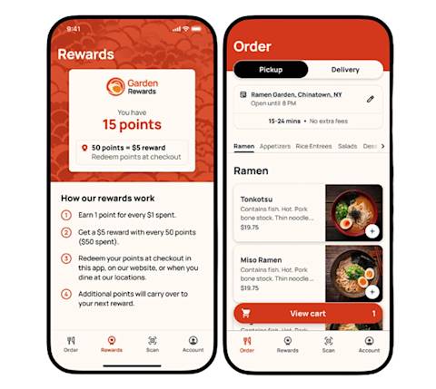 Ramen garden app